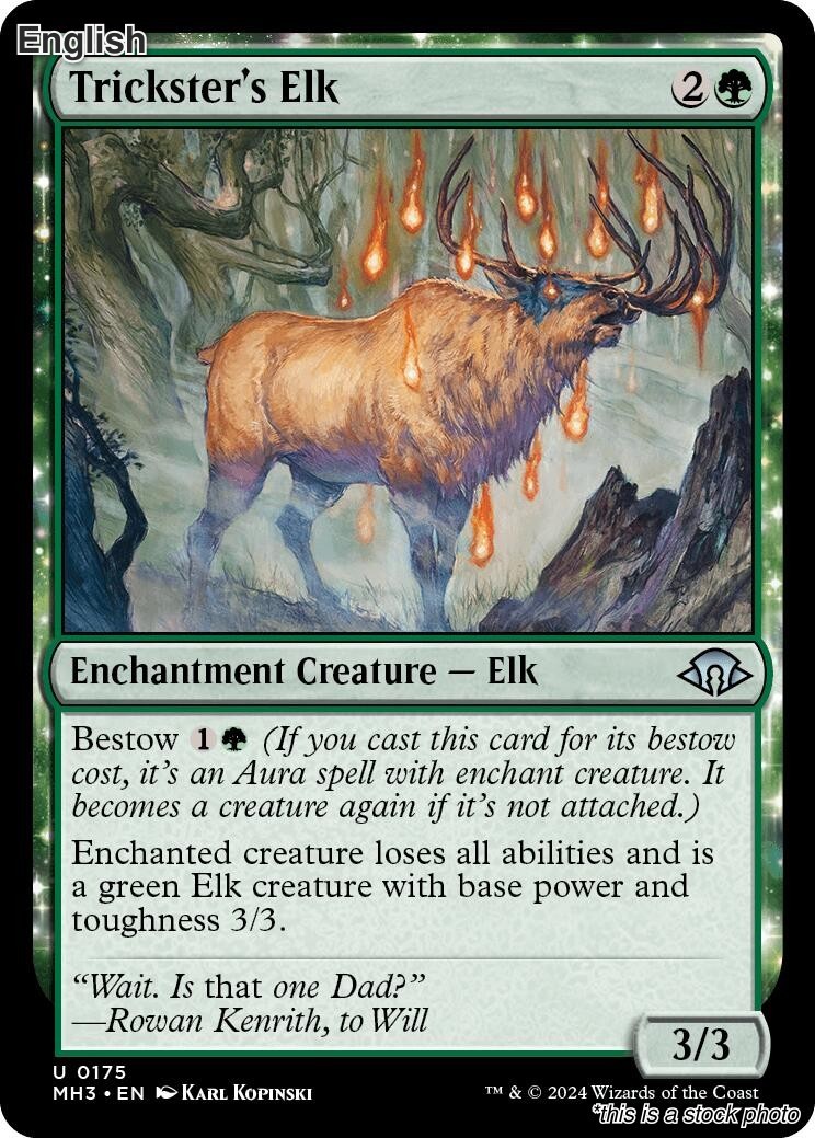 Magic Trickster’s Elk 175 Uncommon Modern Horizons 3 NM