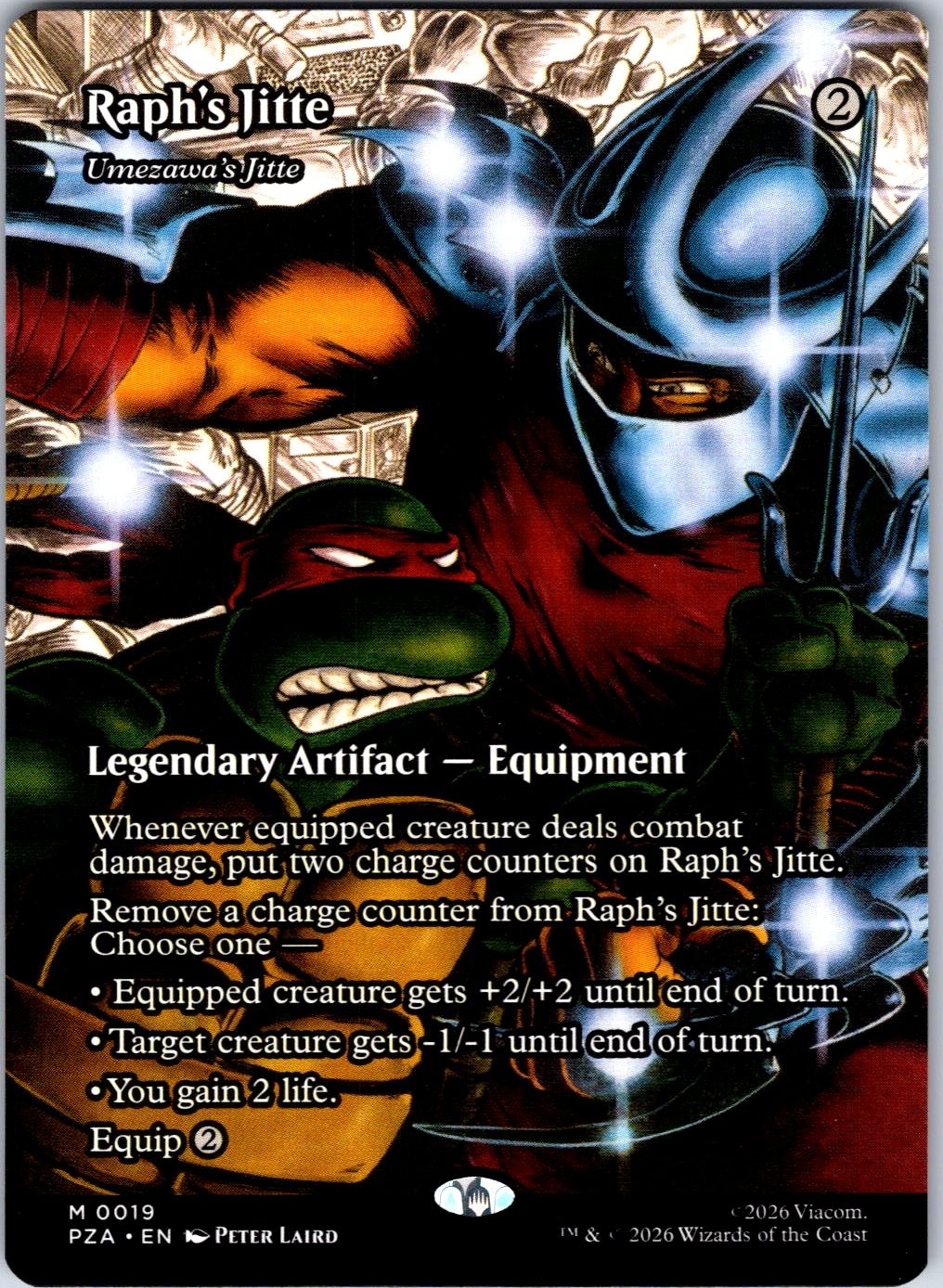 Raph’s Jitte – Umezawa’s Jitte (Borderless) Teenage Mutant Ninja Turtles Source