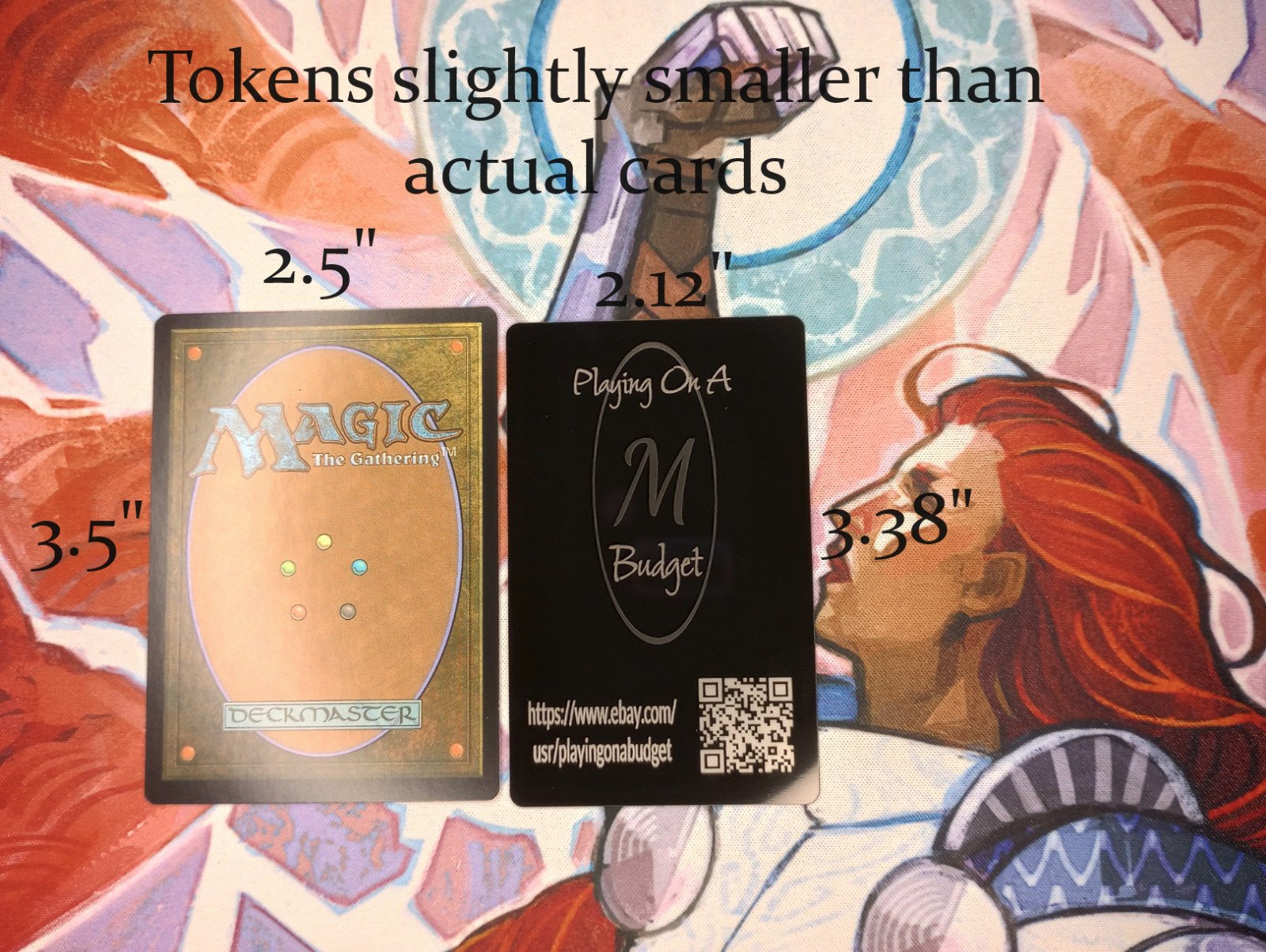 ***The Monarch*** Custom made MTG Aluminum Token