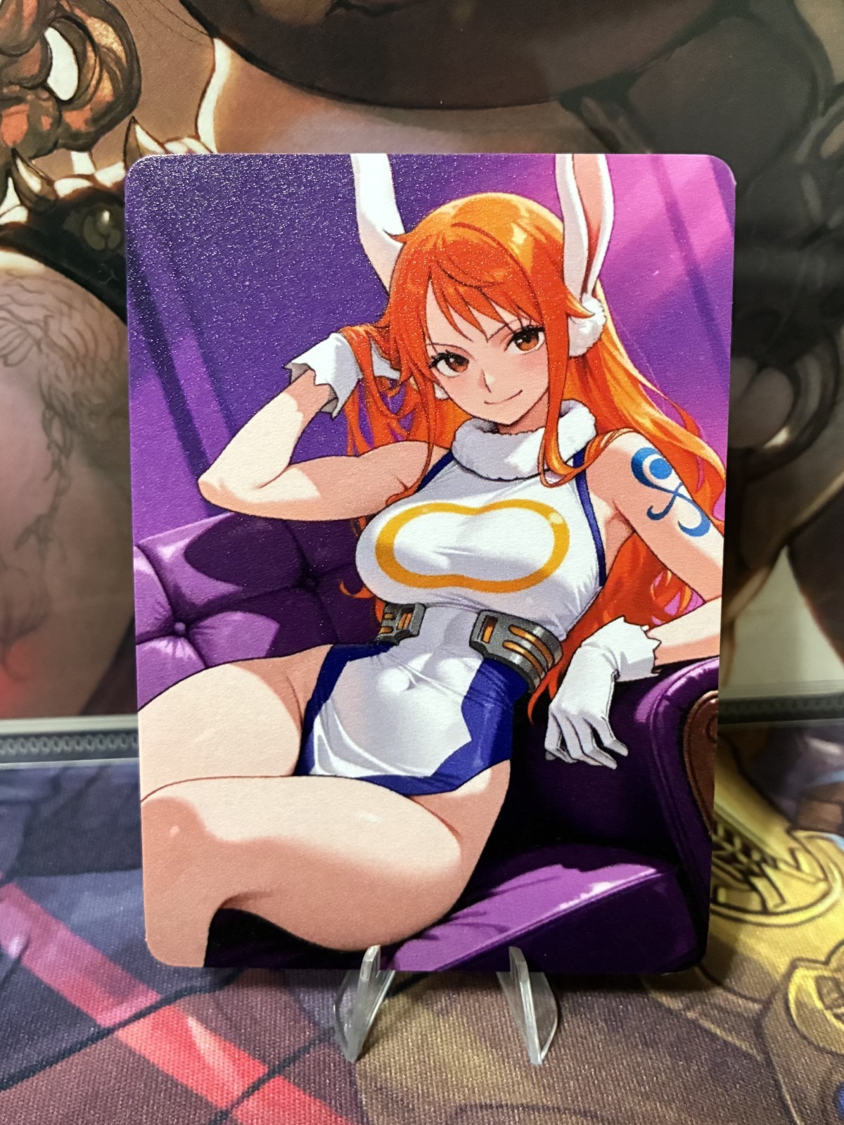 Matte Double Sided – Waifu Cosplay Nami OP 1-12 Cards – Pick Your Waifu Card!