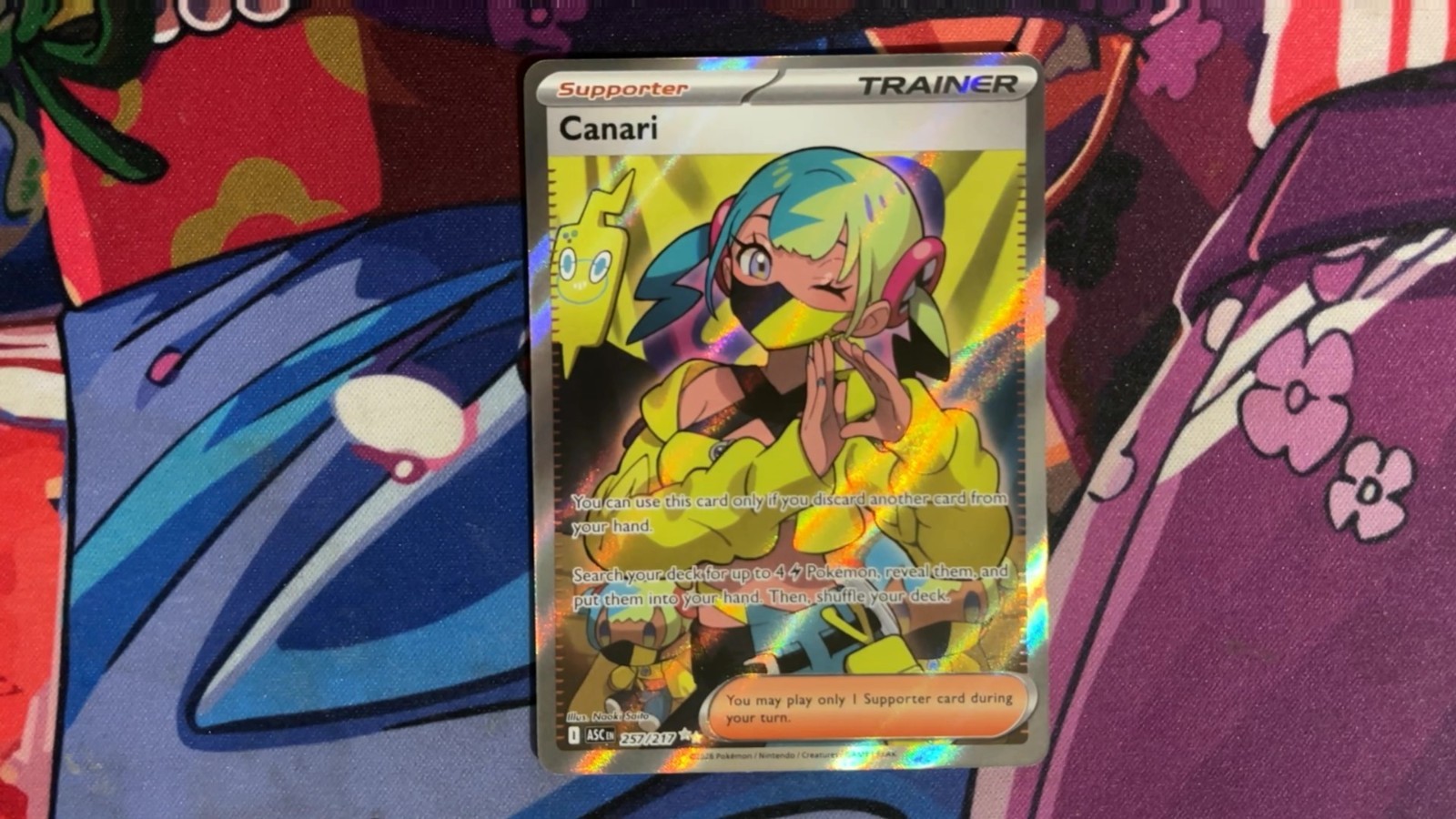 Canari — 257/217 — Ultra Rare — Pokemon Ascended Heroes