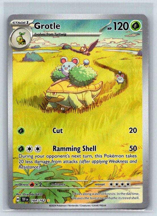 Grotle 164/162 Temporal Forces Holo NM