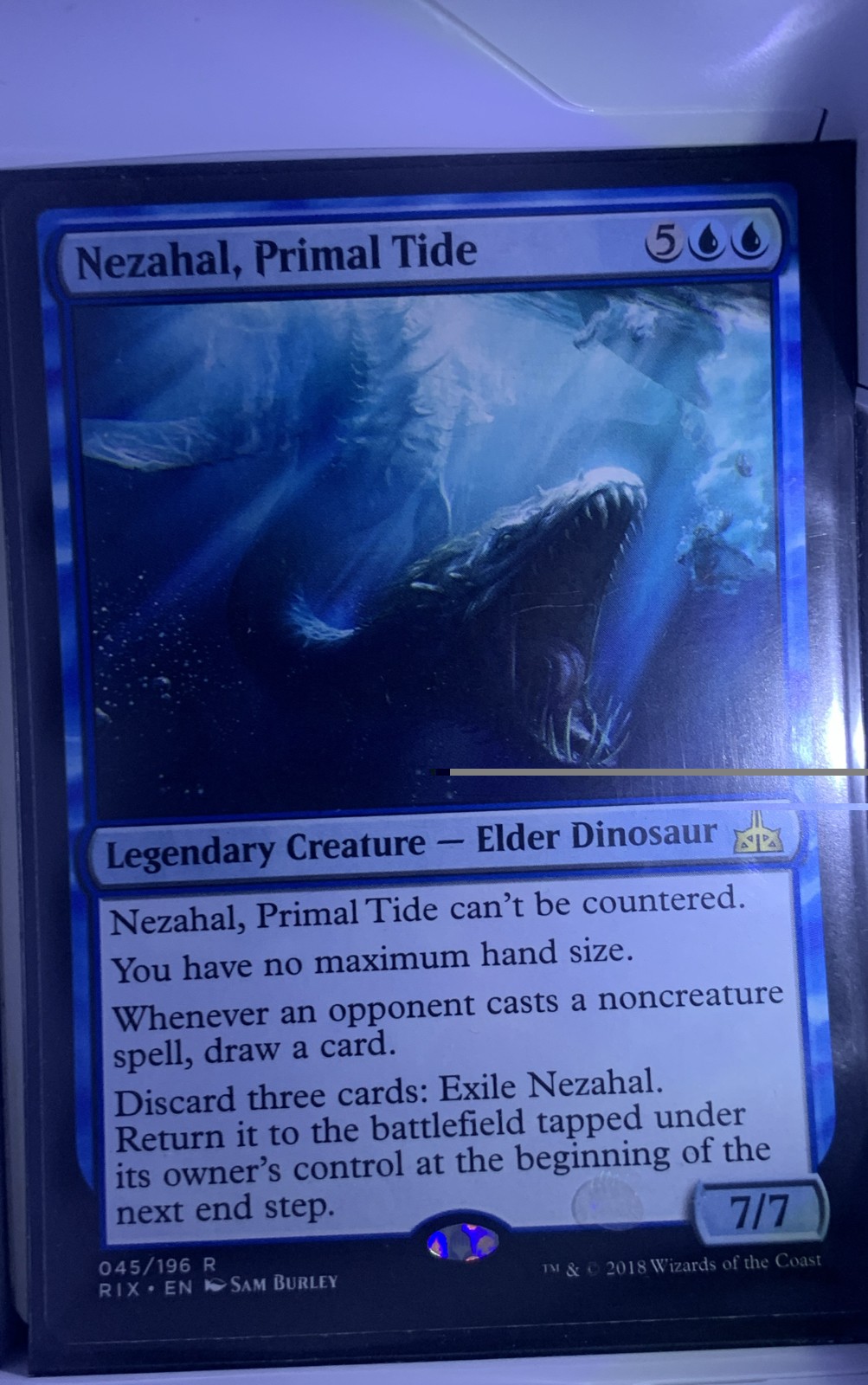 Nezahal, Primal Tide Rivals of Ixalan Regular