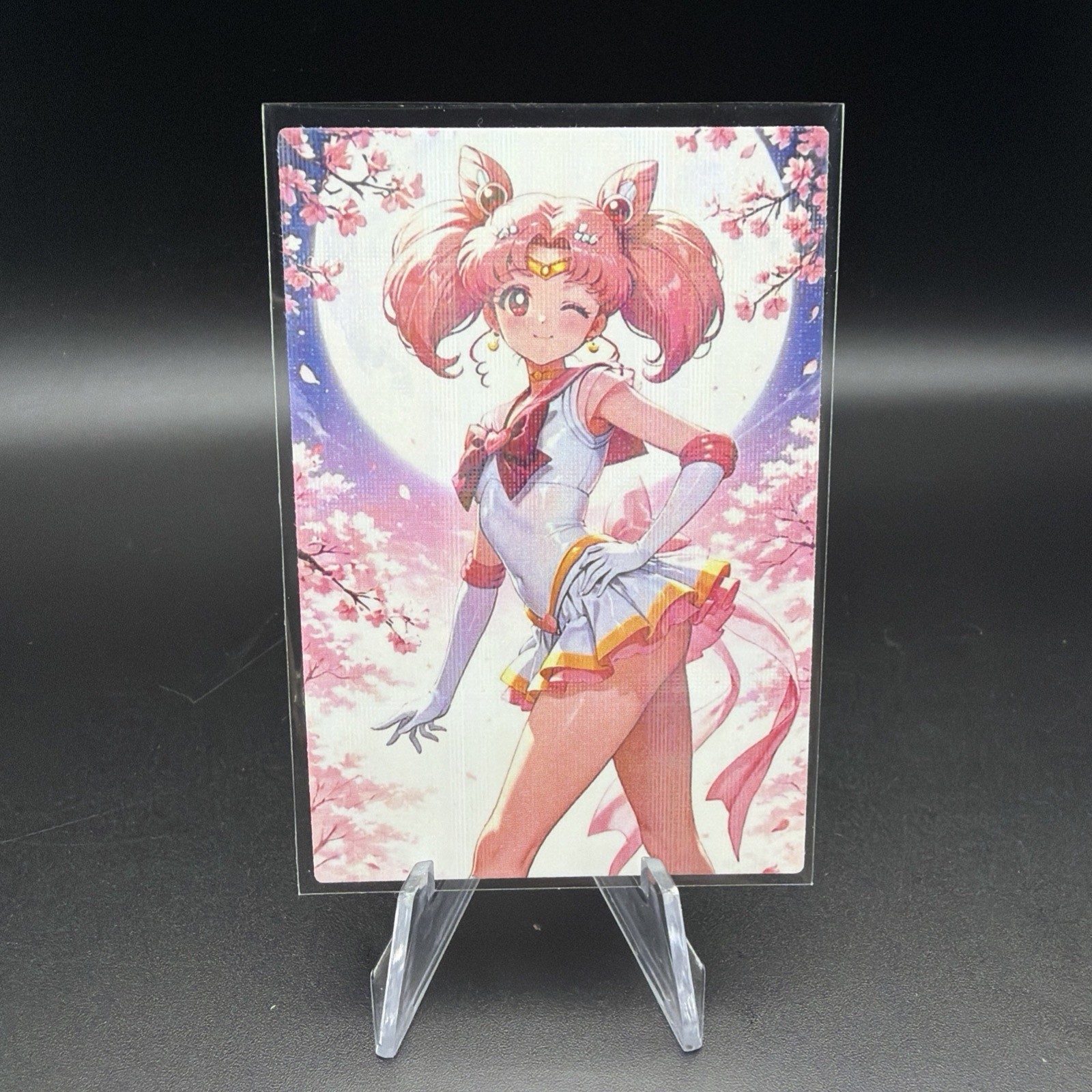 Sailor Chibi Moon Holographic Anime Collectible Trading Card
