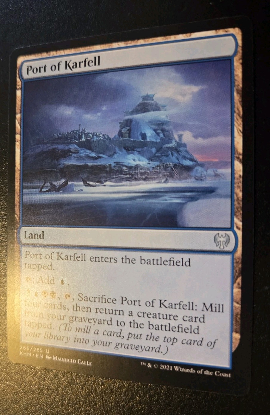 Port Of Karfell 265/285 Uncommon Kaldheim Magic: The Gathering