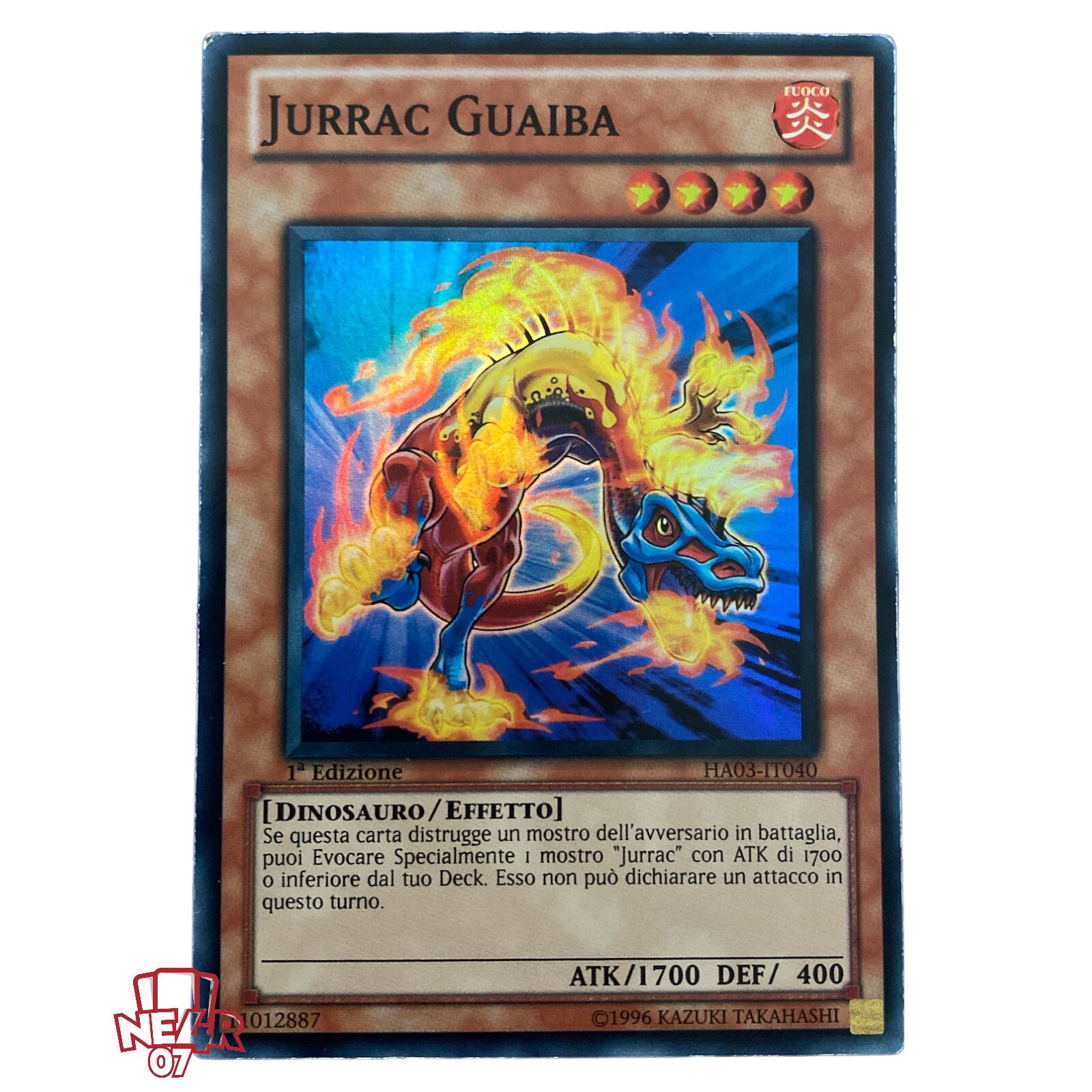 Yu-Gi-Oh Super Rara 1ed Ita Jurrac Guaiba Ha03-it040 Yugioh