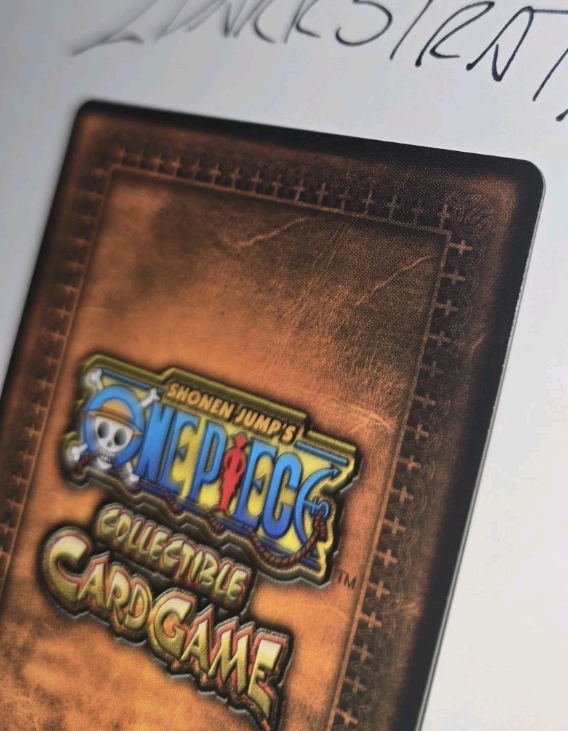 One Piece CCG Buggy the Clown Holofoil 2005 Vintage English