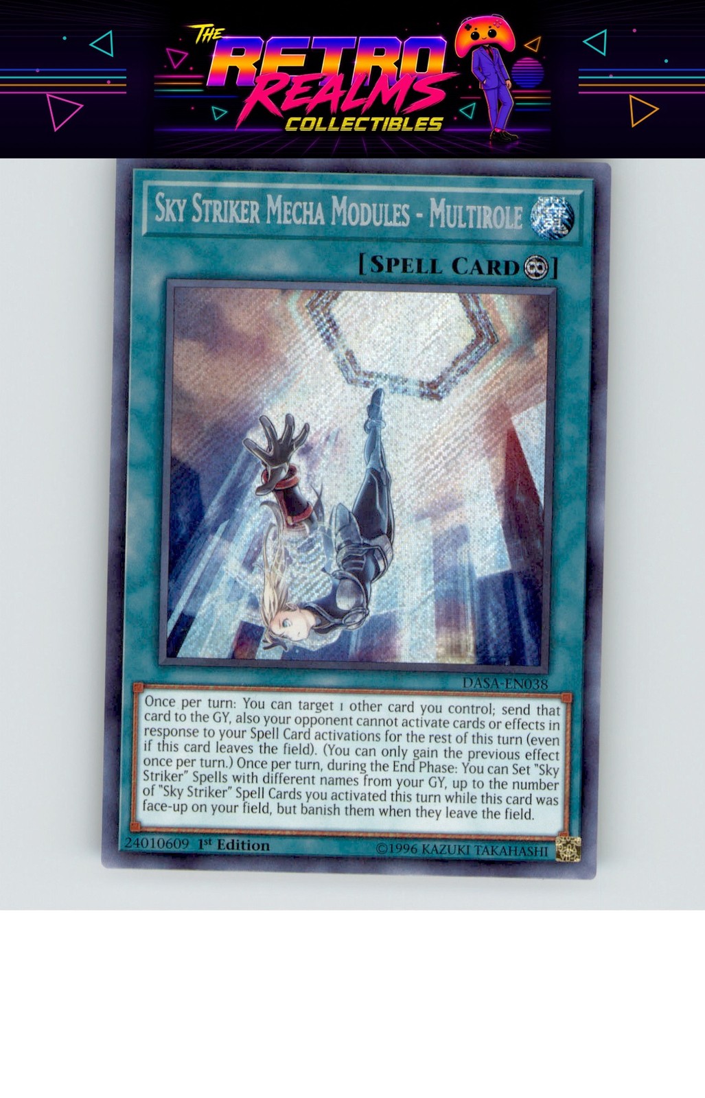 Sky Striker Mecha Modules Dark Saviors Secret Rare Lightly played