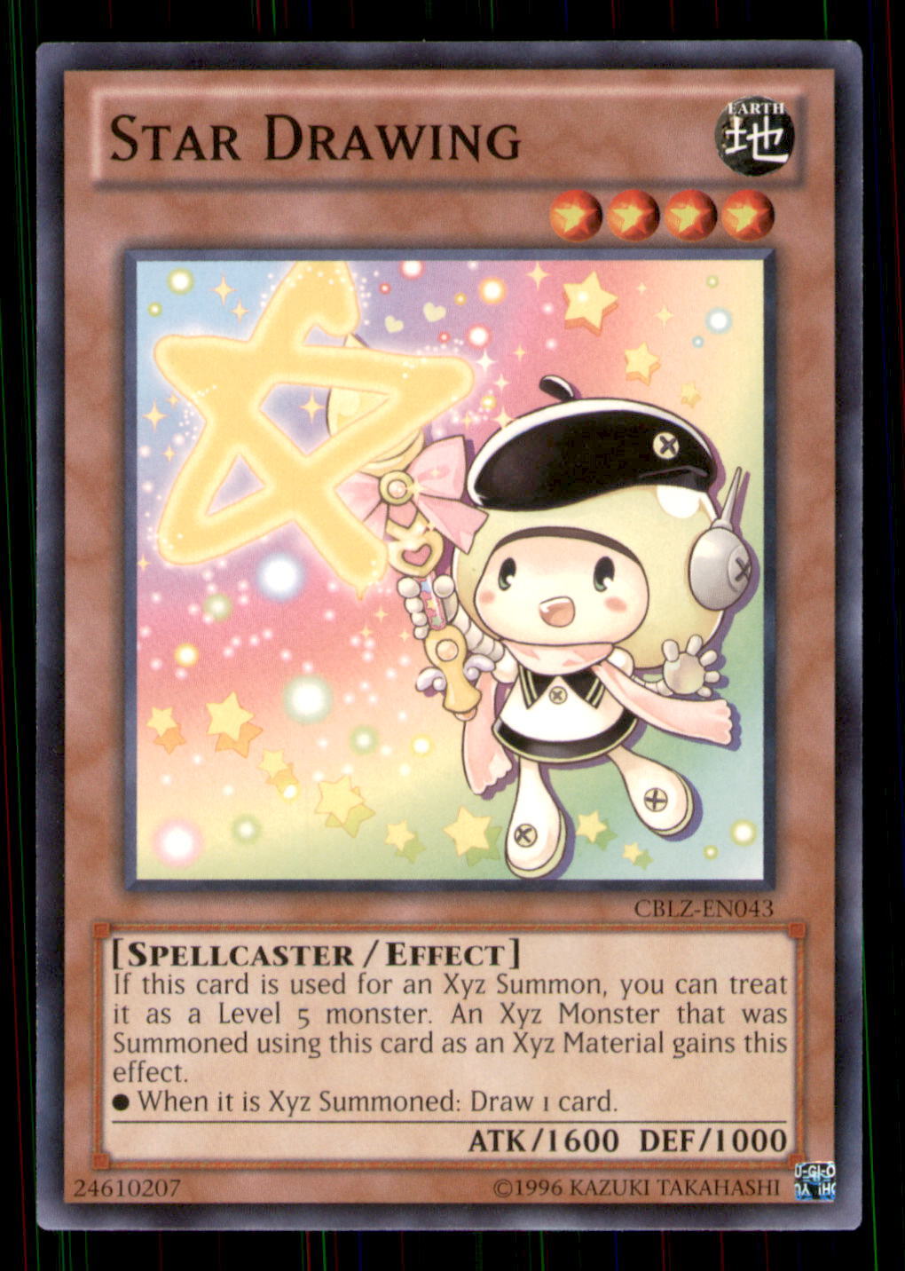 Yugioh! – Star Drawing #CBLZ-EN043 Cosmo Blazer NM