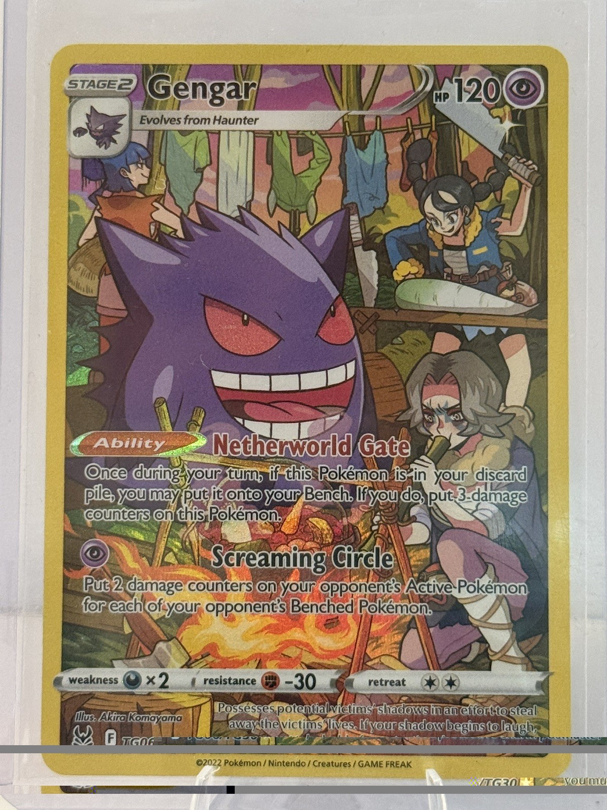 Pokemon TCG – Gengar TG06/TG30 Lost Origin Trainer Gallery Holo