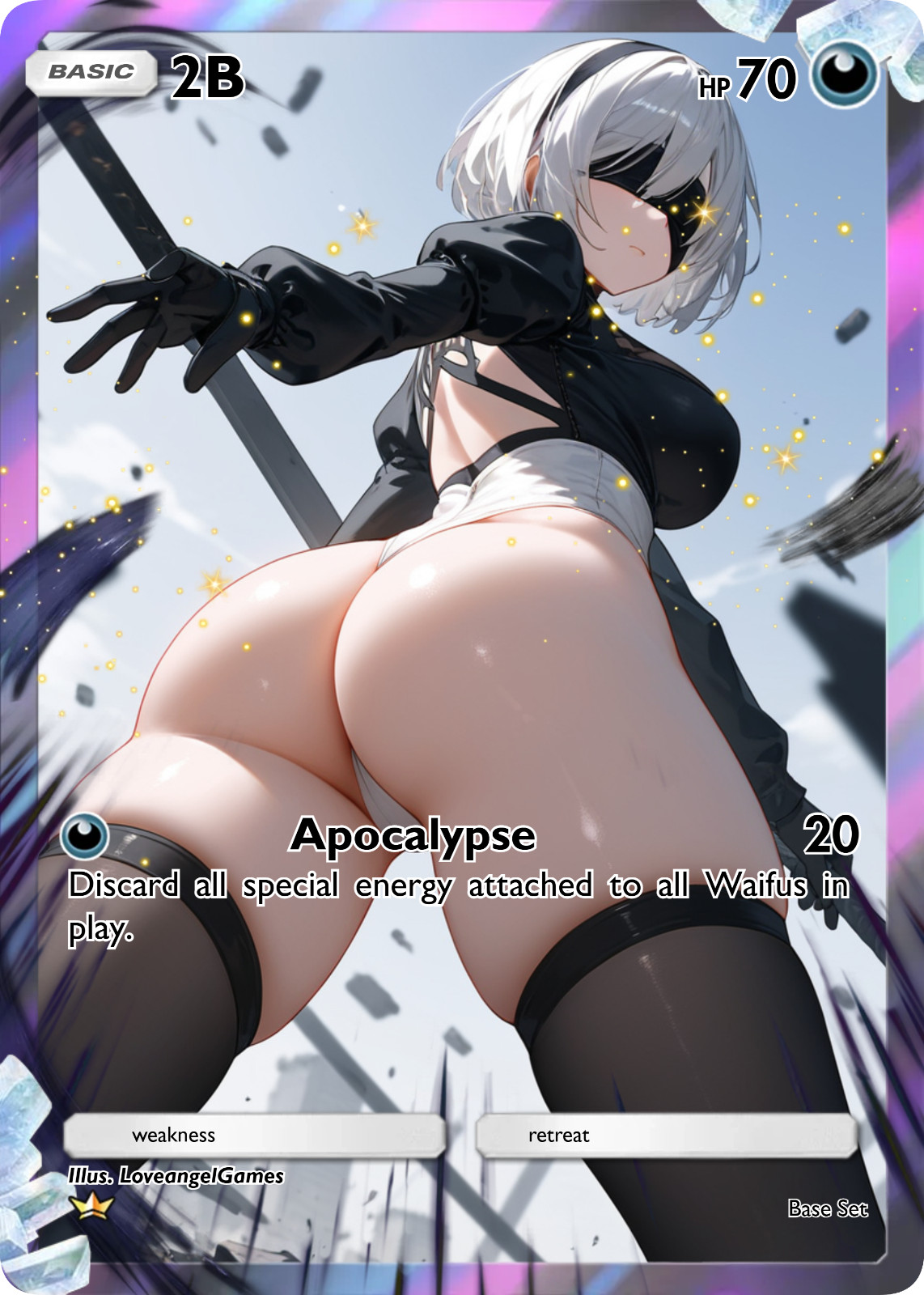 Loveangelgames-Anime Waifu Card-Waifu Universe-Base Card