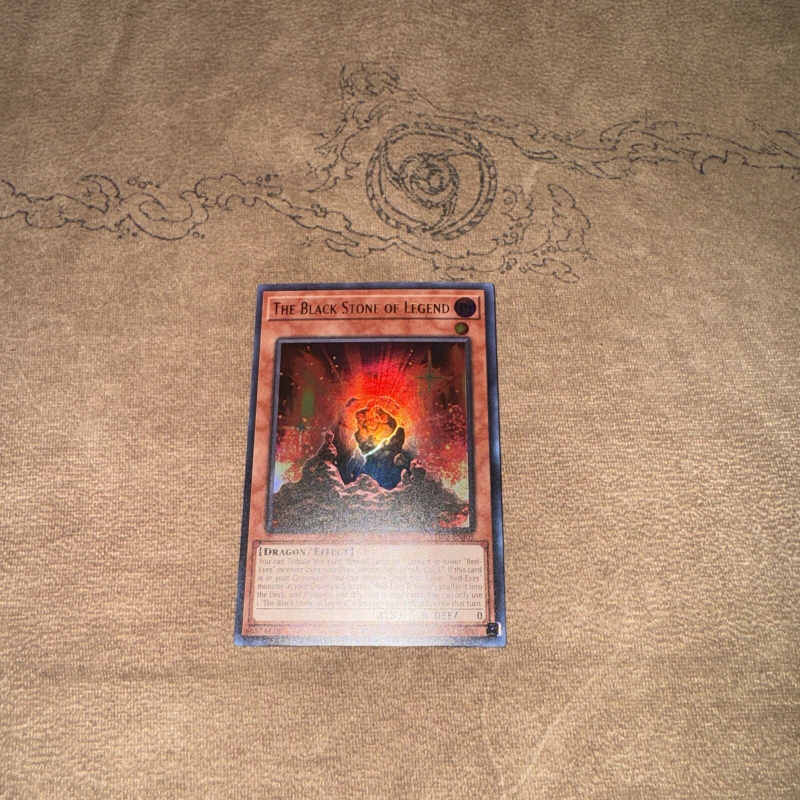 Yu-Gi-Oh! The Black Stone Of Legend Unlimited LDK2-ENJ05 Ultra Rare NM