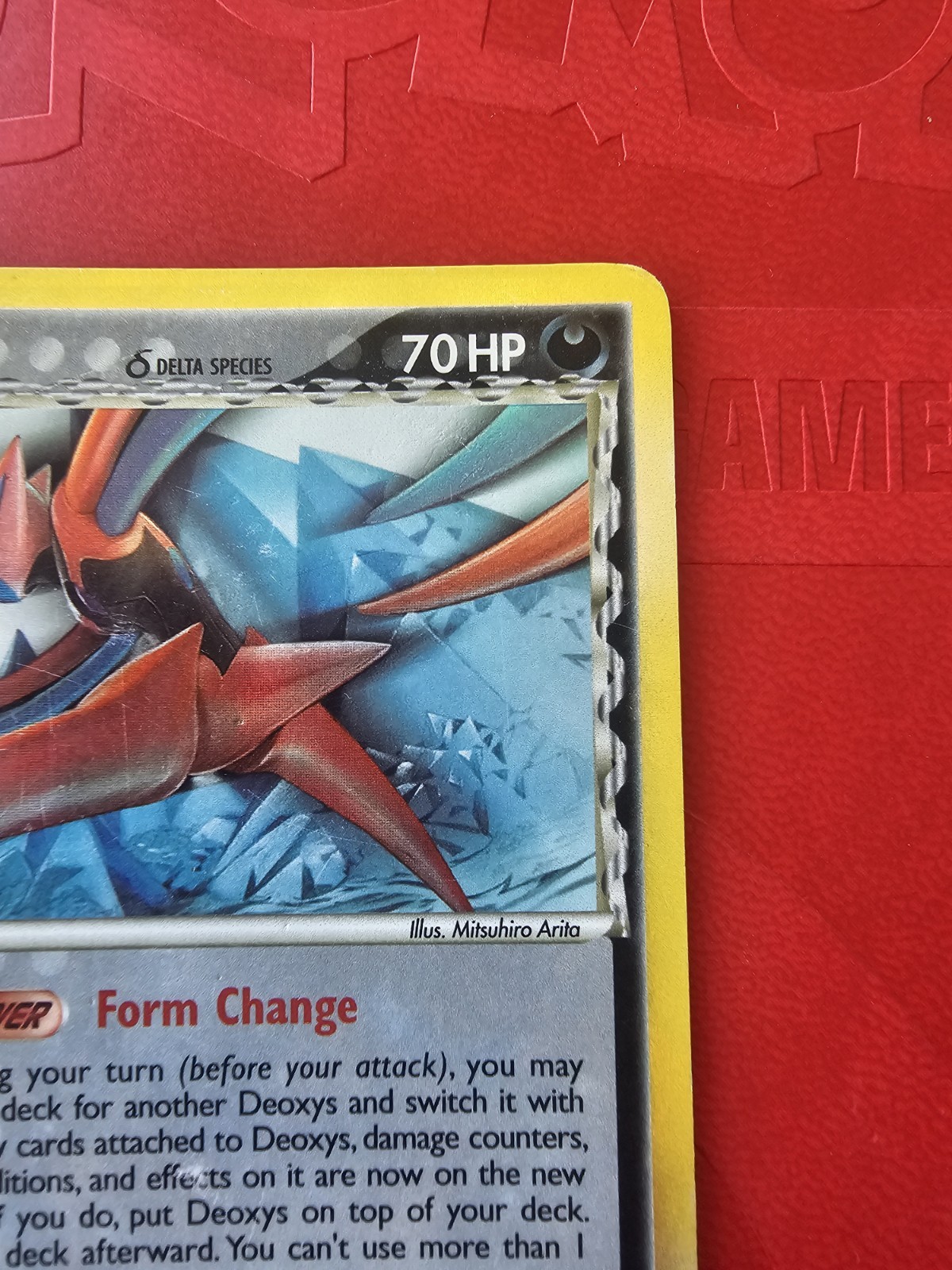 Pokémon TCG Deoxys Delta Species Holon Phantoms 3/110 Holo Rare MP