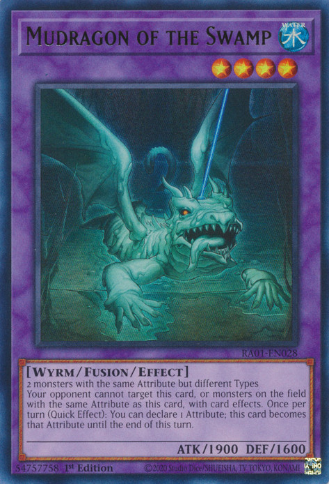 Mudragon of the Swamp RA01-EN028 Ultra 1st 25th Anniversary Mint YUGIOH