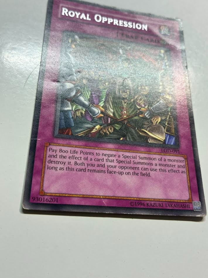 USA Seller Yugioh Royal Oppression LOD-091 Rare MP