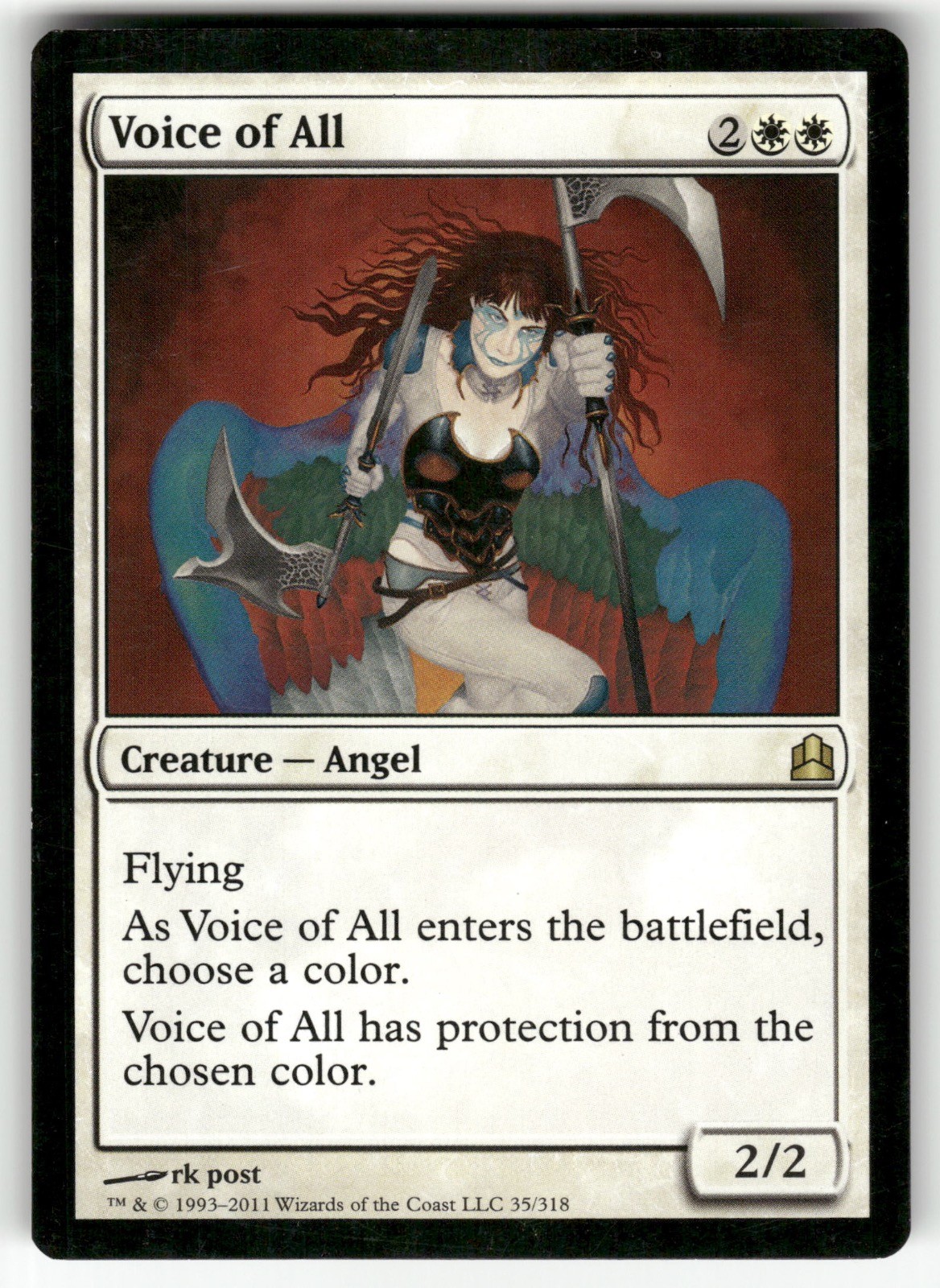 Voice of All 35 Rare Commander Magic: The Gathering Near Mint