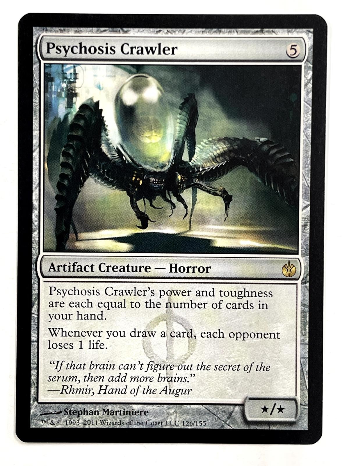 Psychosis Crawler 126 Rare Mirrodin Besieged Magic: The Gathering NM