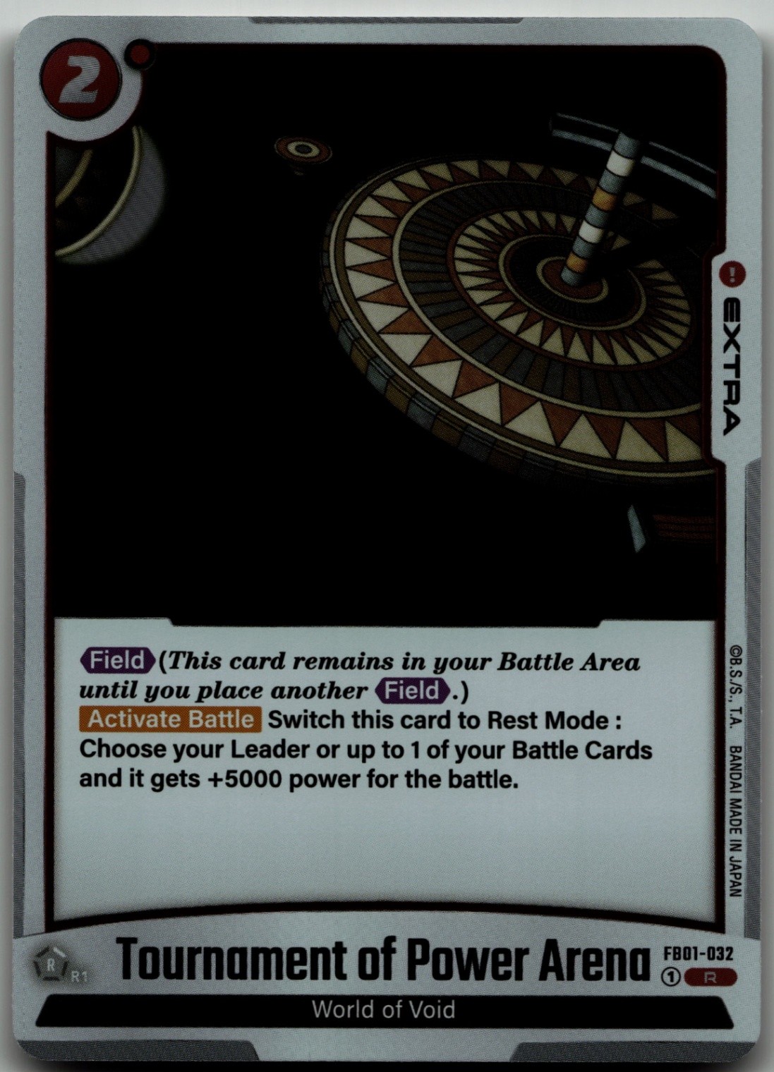 Tournament of Power Arena Rare Awakened Pulse FB01-032 LP