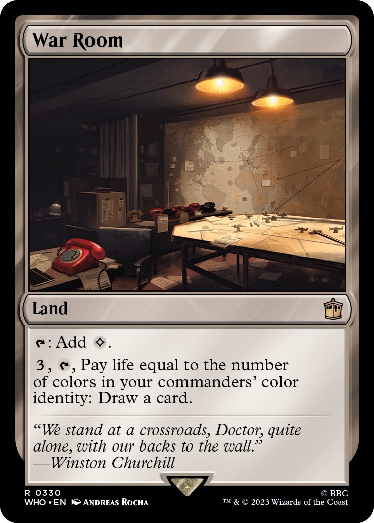 War Room (330) ( NM) Universes Beyond: Doctor Who MTG WHO