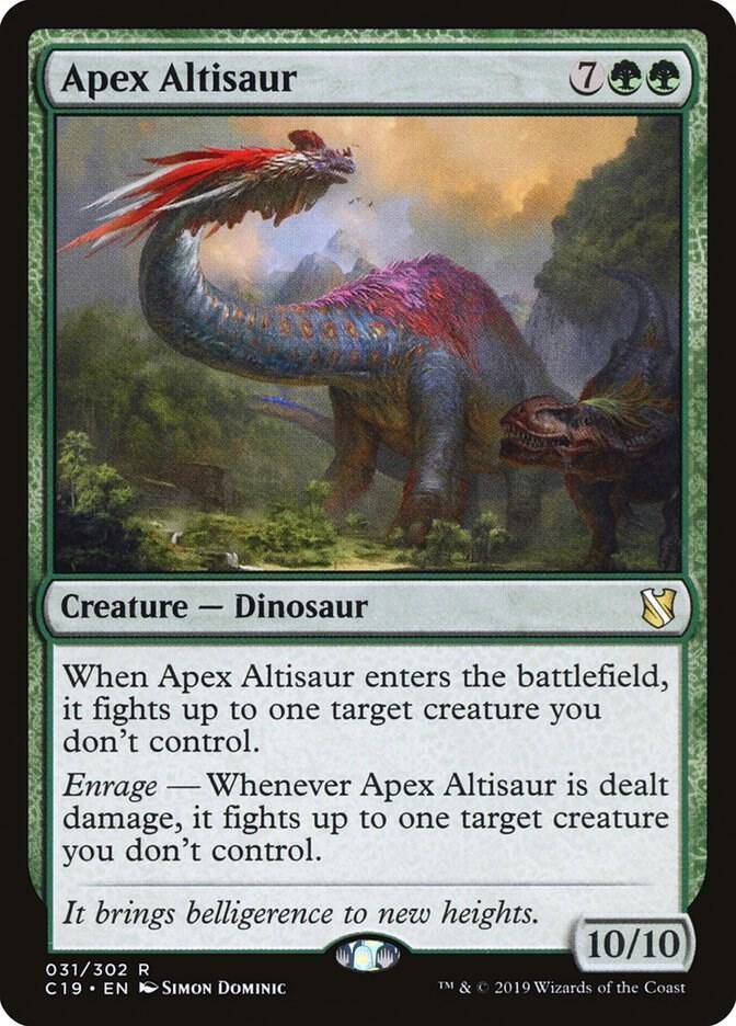 1x Apex Altisaur – Commander 2019 – NM – MTG