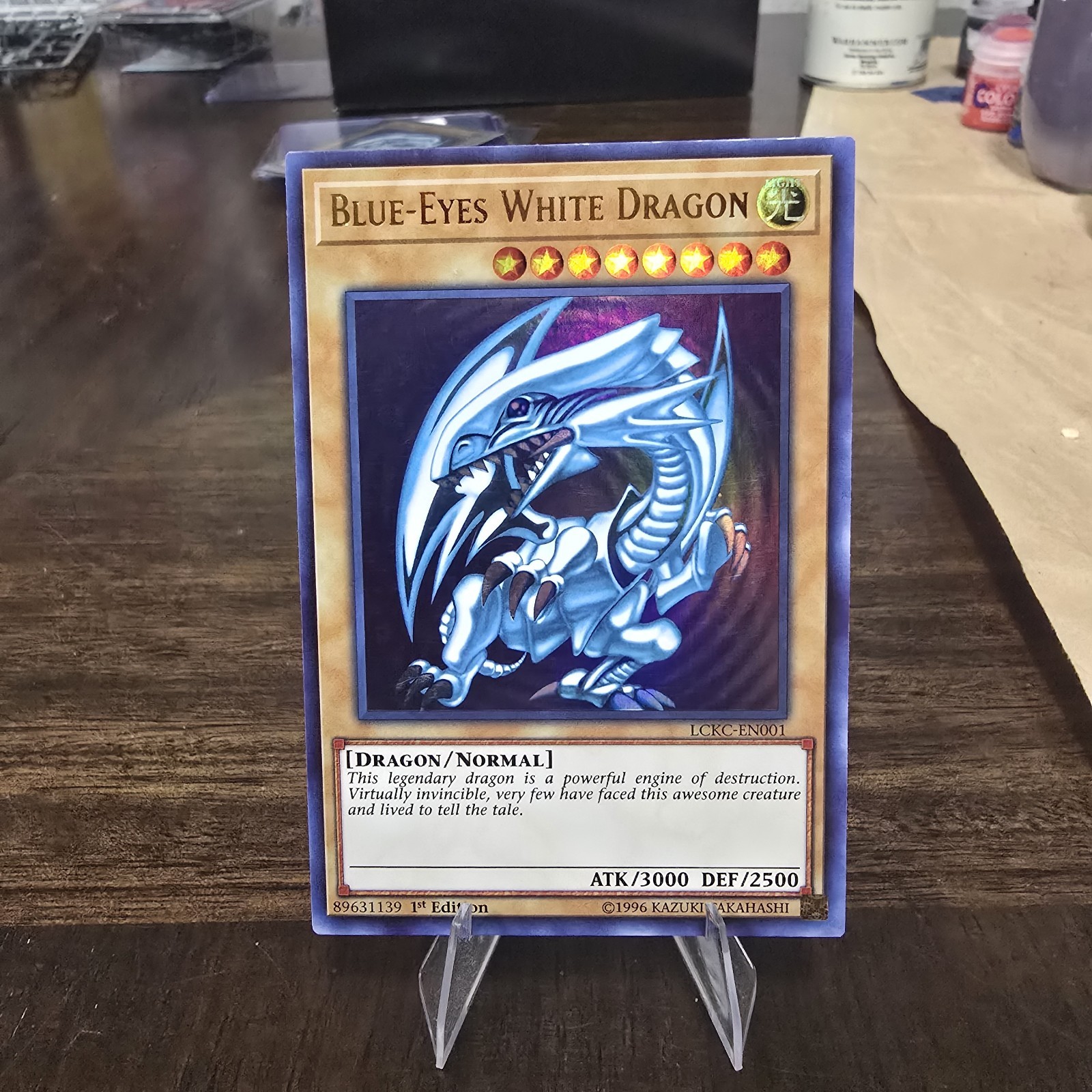 Blue-Eyes White Dragon LCKC-EN001 Legendary Collection Kaiba 1st Edition