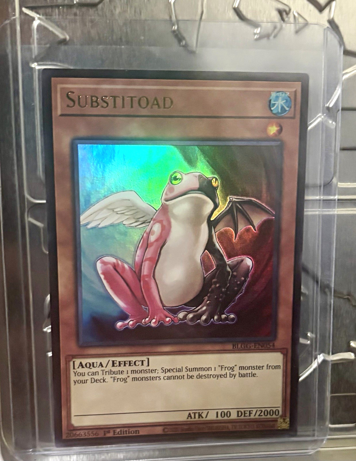 Substitoad BLGG-EN054 Secret Rare Holo 1st Edition Yu-Gi-Oh! TCG