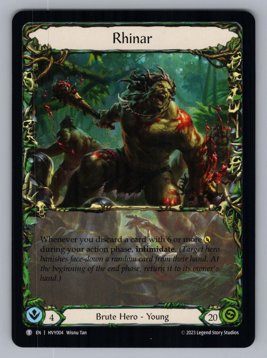 RHINAR RNR001 R FLESH AND BLOOD NM WISNU TAN