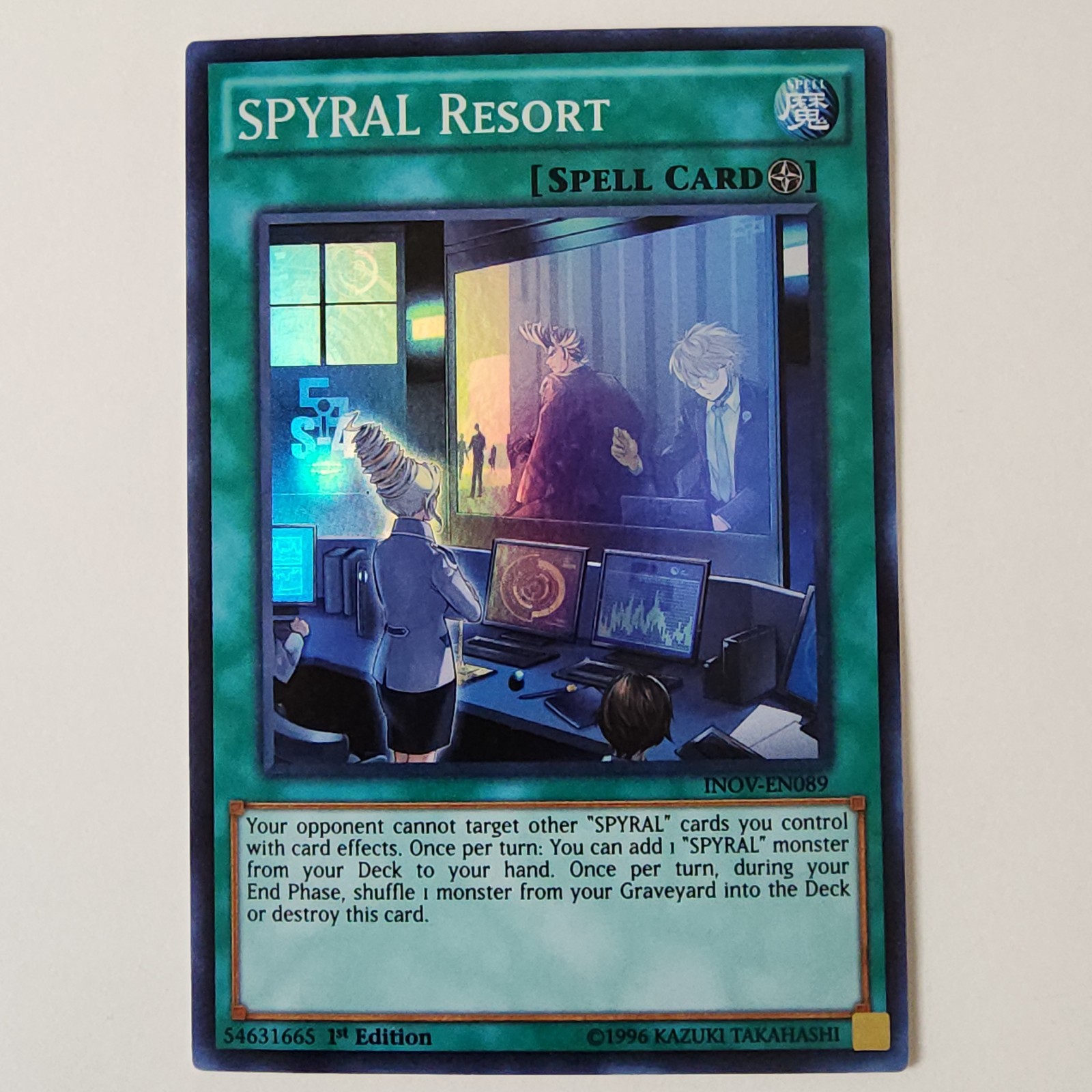 SPYRAL Resort – INOV-EN089 – NM – Super Rare – 1st ed – Yugioh