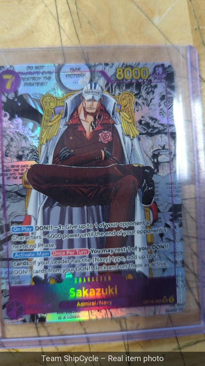 Sakazuki OP16065 Manga The Time of Battle OP16 English G2U