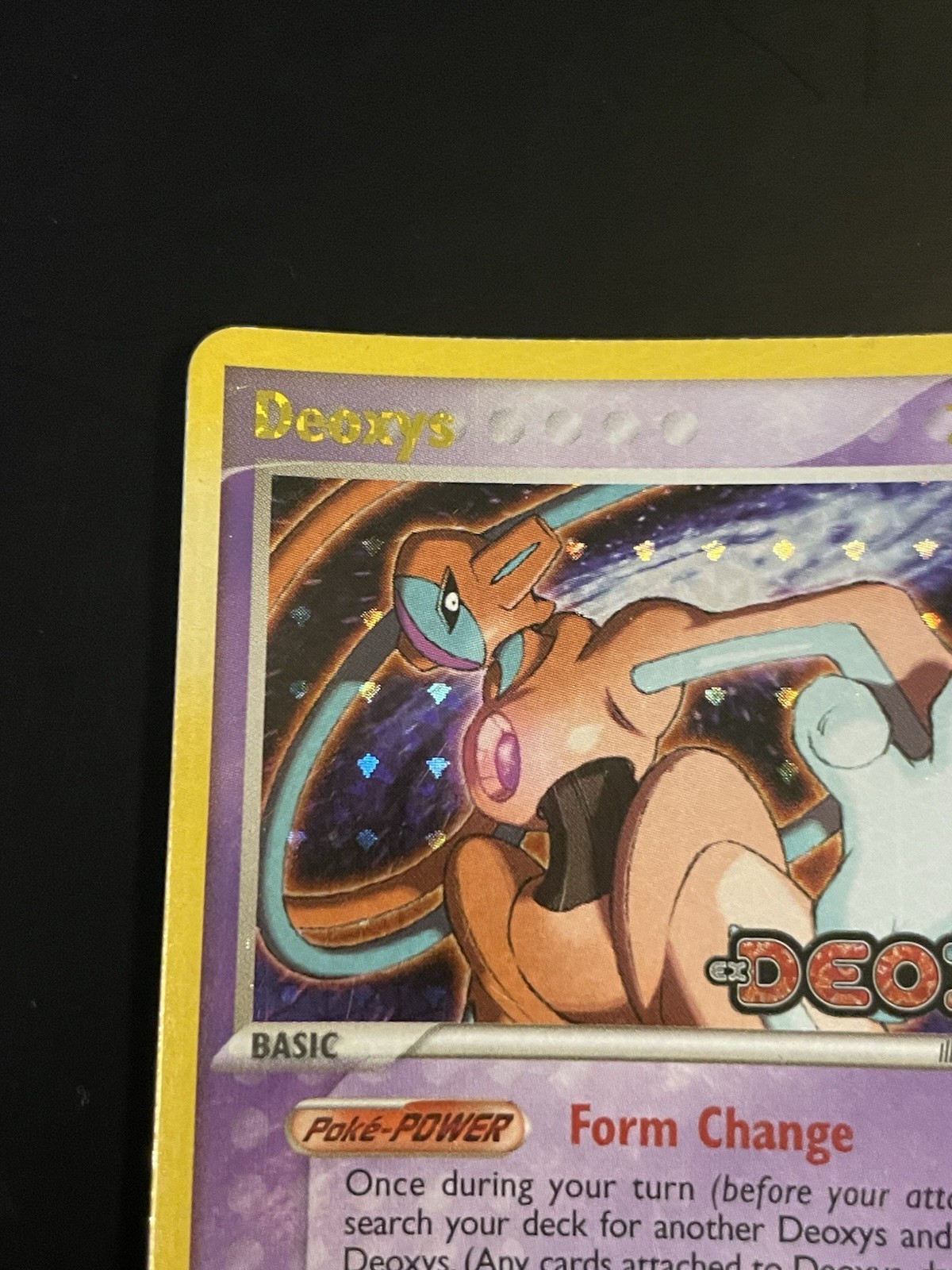 Deoxys 16/107 EX Deoxys Reverse Holo Rare English 70HP Basic