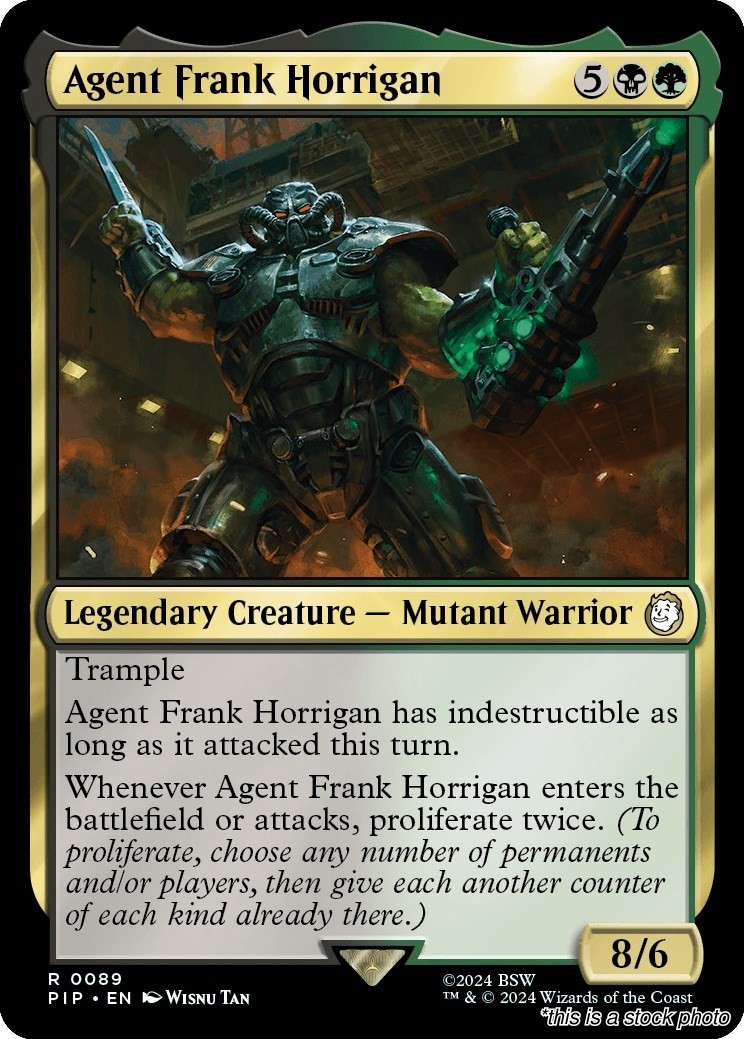 MTG Agent Frank Horrigan [PIP – 89] LP