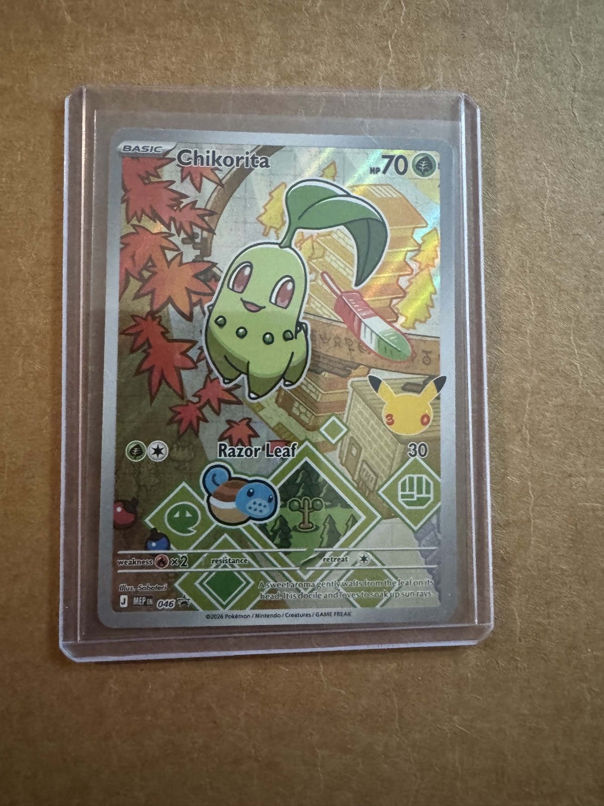 Chikorita 046 Mega Evolution Promo Pokemon