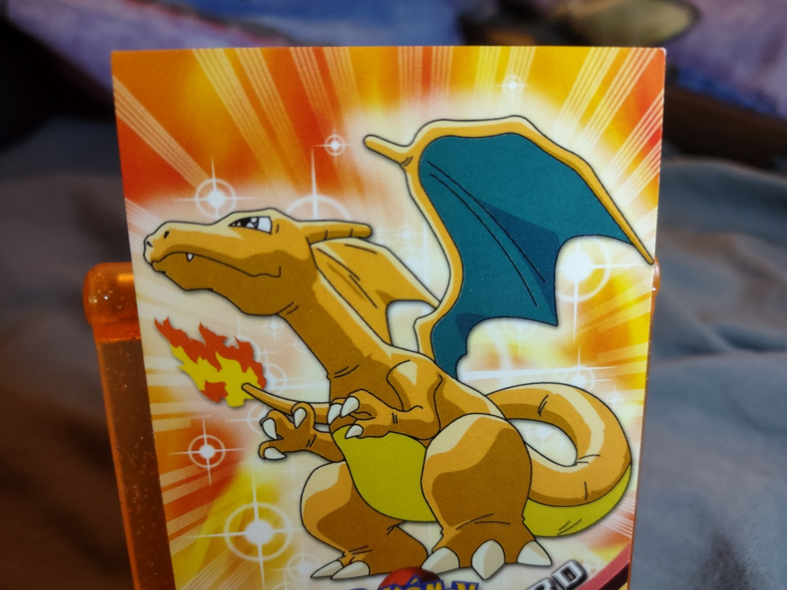 Topps Pokemon TCG Charizard #06 TV Animation Edition Non Holo Rare Fire Eng 1999