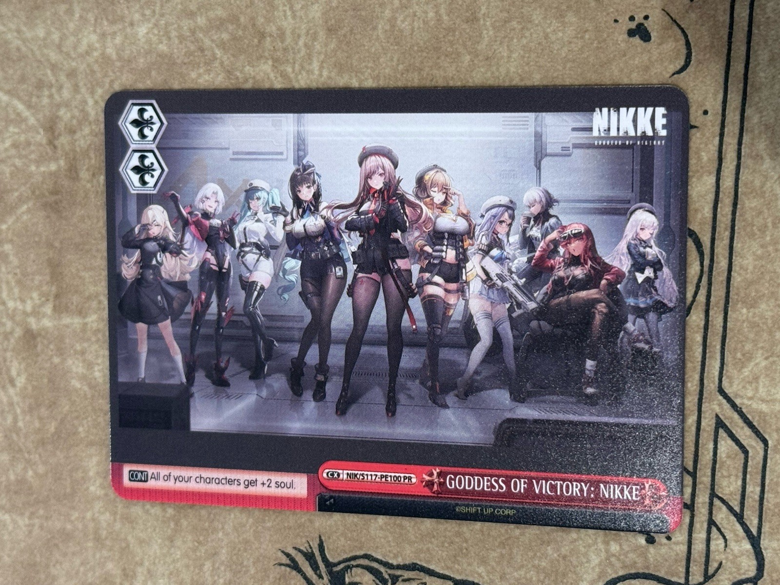 Anime Expo 2025 Nikke Goddess Of Victory Official Card Game Promo Weiss Shwarz