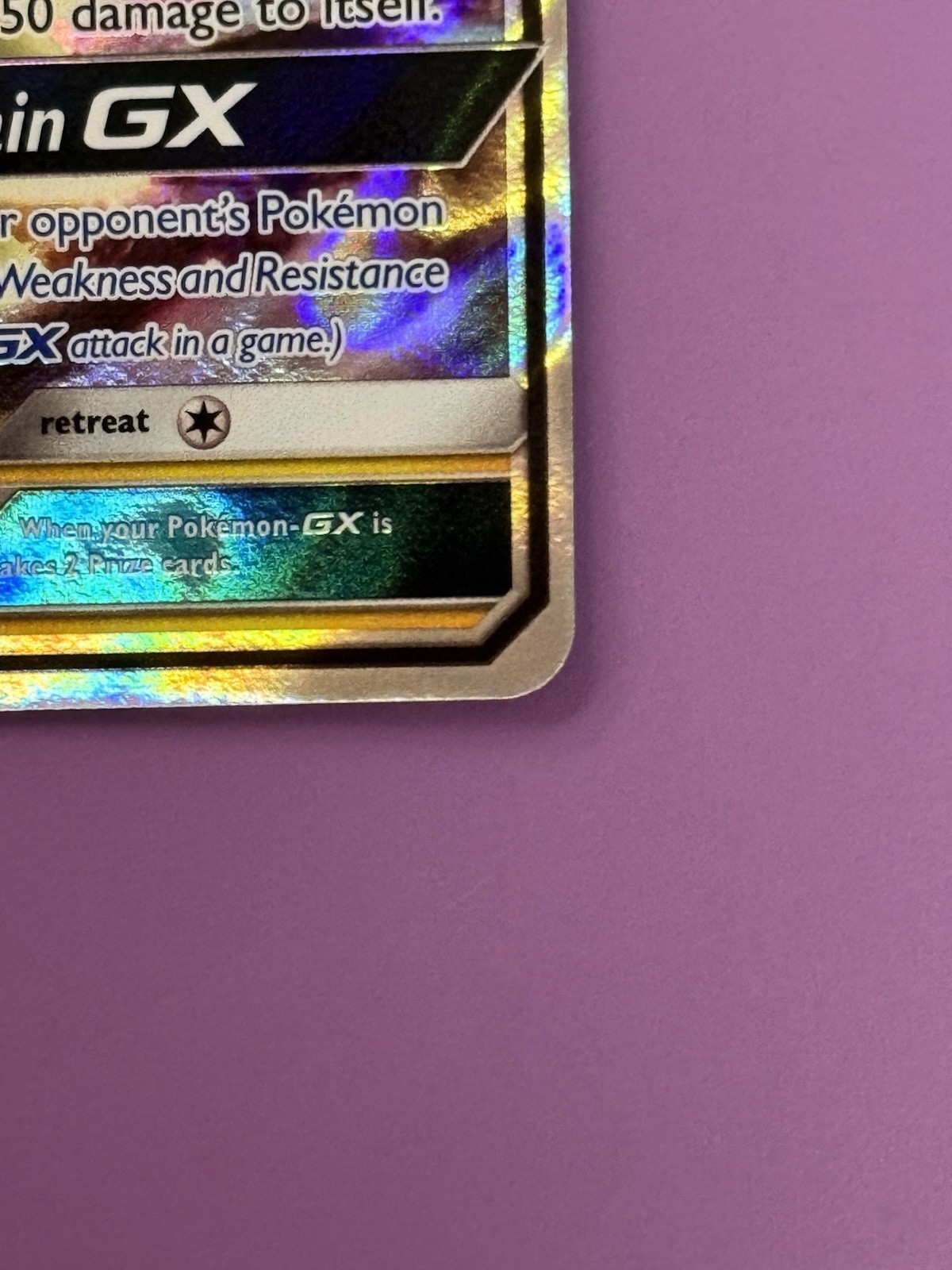 Pokémon TCG Raikou GX SM121 Black Star Promo Card
