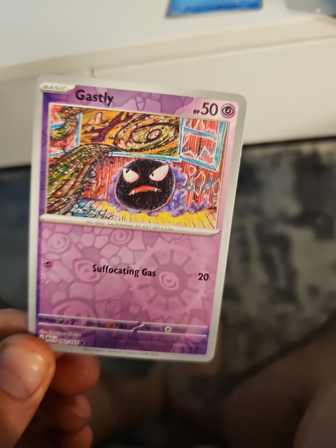 Gastly 92/165 Reverse Holo Scarlet & Violet – 151