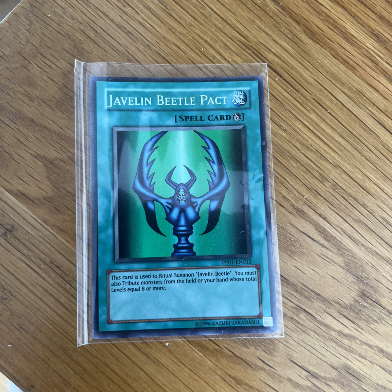 Javelin Beetle Pact pp01-en012 (MP) Secret Rare Yu-Gi-Oh!