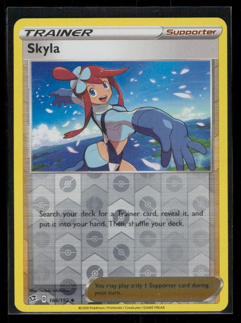 Skyla Rebel Clash 166/192 NM Pokemon TCG Reverse Holo Hideki Ishikawa