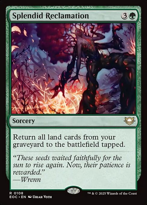 Splendid Reclamation 108 R Normal EOC MTG NM