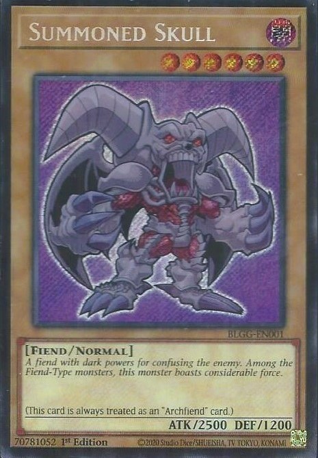 Yugioh Battles of Legend Glorious Gallery BLGG Secret Rare MINT