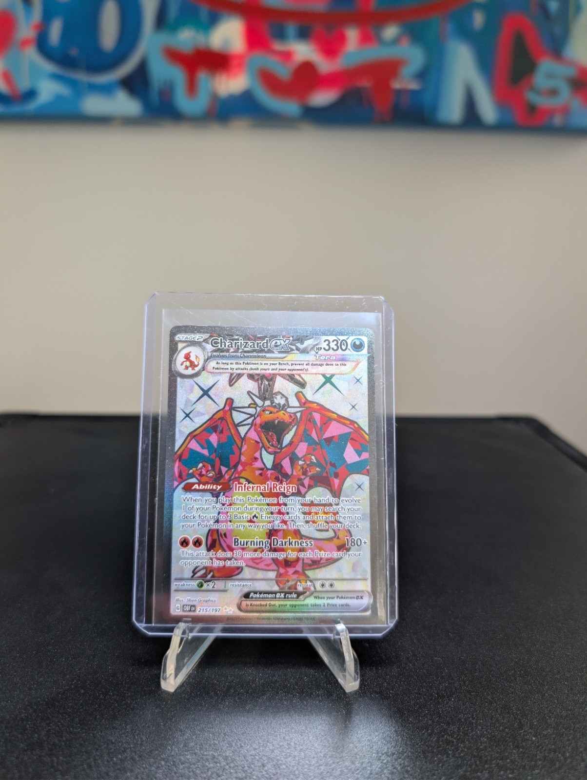 Pokemon Obsidian Flames – Charizard ex 215/197 Near Mint