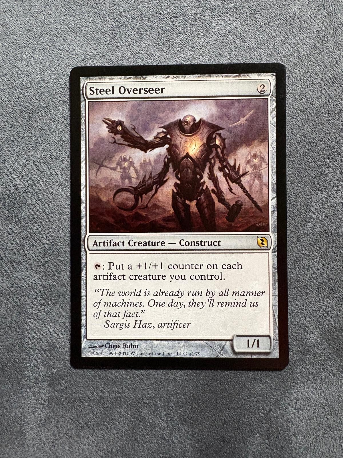 Steel Overseer 44 Rare Duel Decks: Elspeth vs. Tezzeret Magic: The Gathering NM
