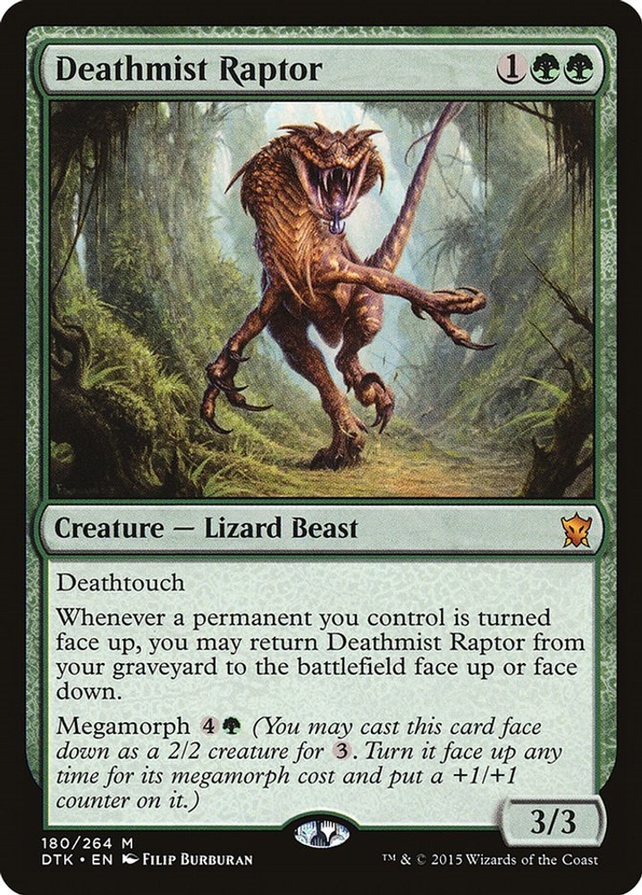 Deathmist Raptor – 180 – LP – Dragons of Tarkir