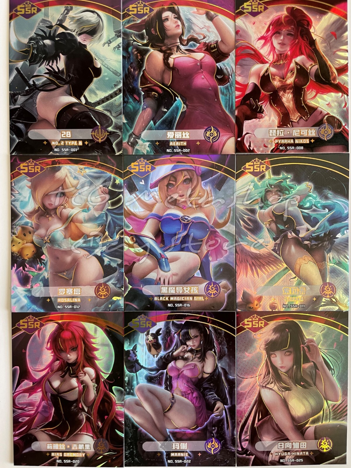 🔥 Goddess Carnival – [SSR] Pick your card – Anime Waifu Doujin THICK Cards 🔥