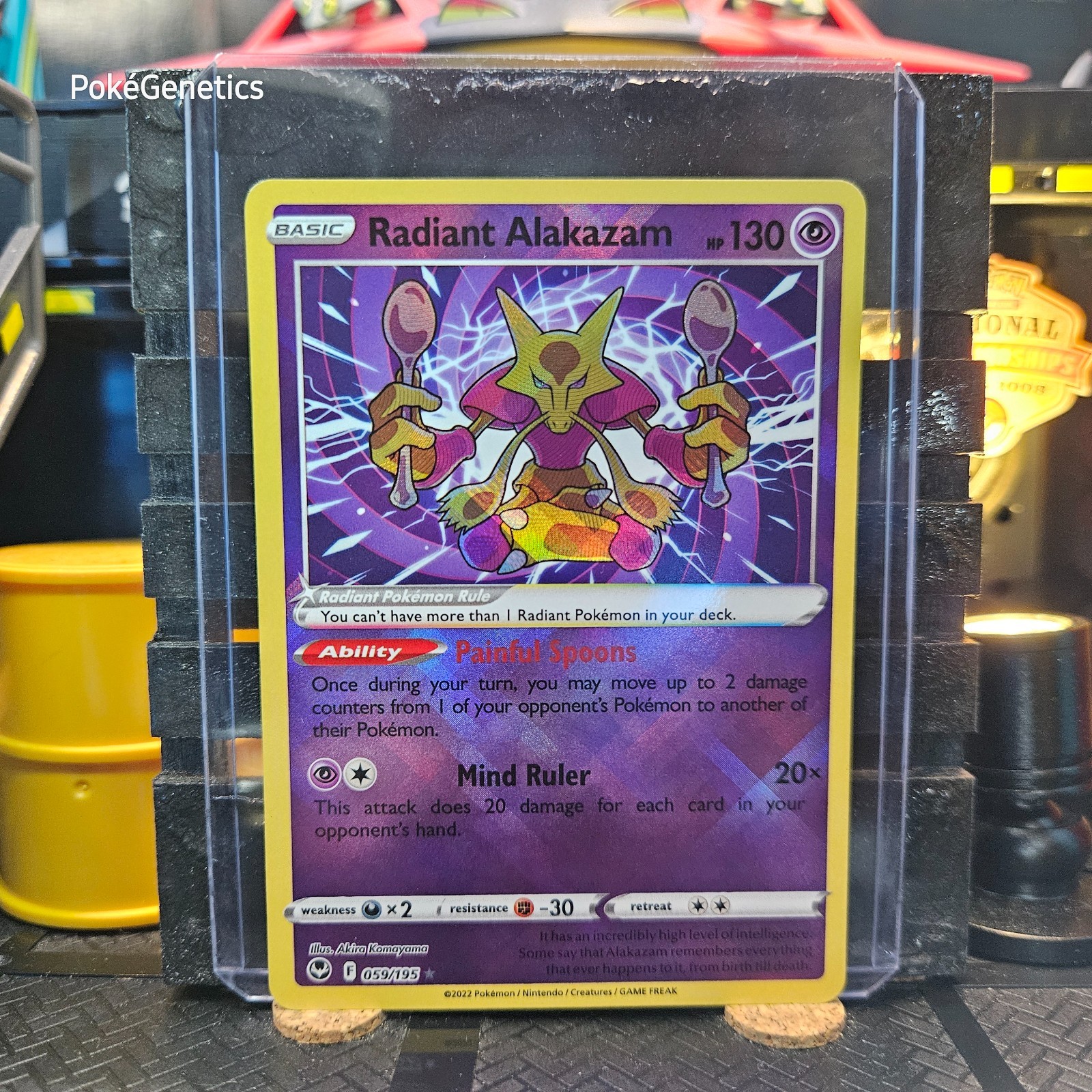 Radiant Alakazam Silver Tempest Ultra Rare Pokémon TCG 059/195 Sword & Shield