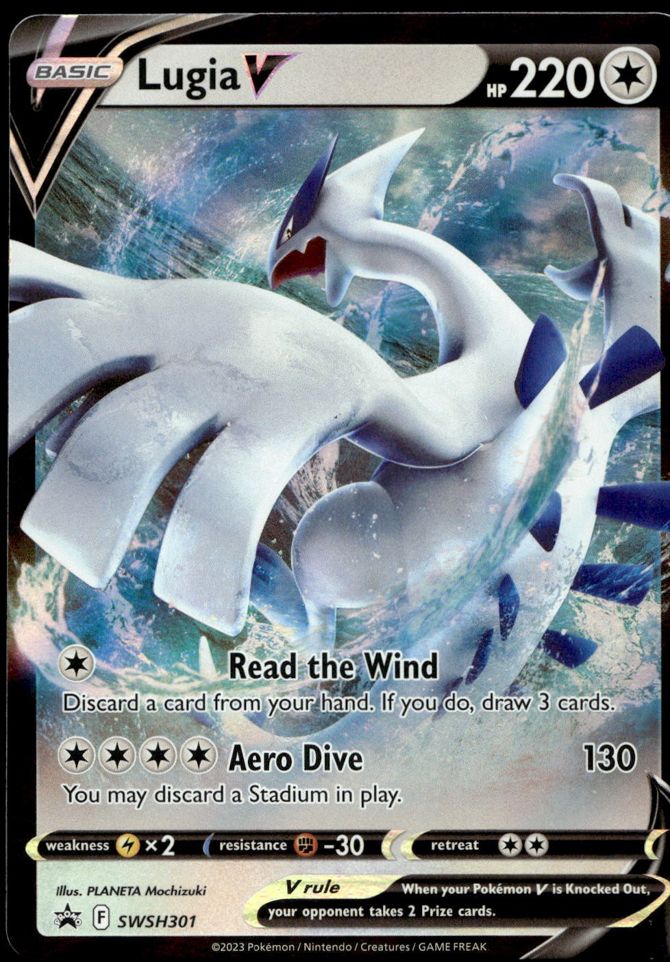 Lugia V – Holo Promo SWSH: Sword & Shield Promo Cards SWSH301 NM