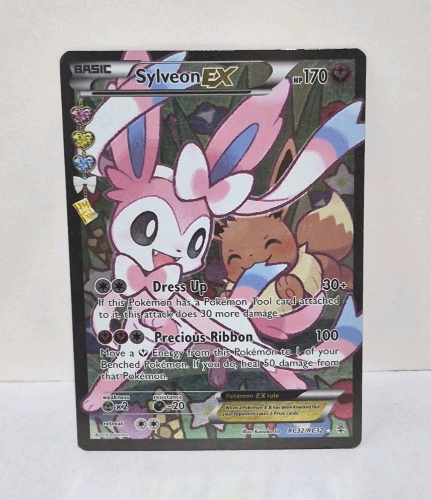 Sylveon EX Full Art Generations Radiant Collection RC32/32 Holo UR Eng 2016