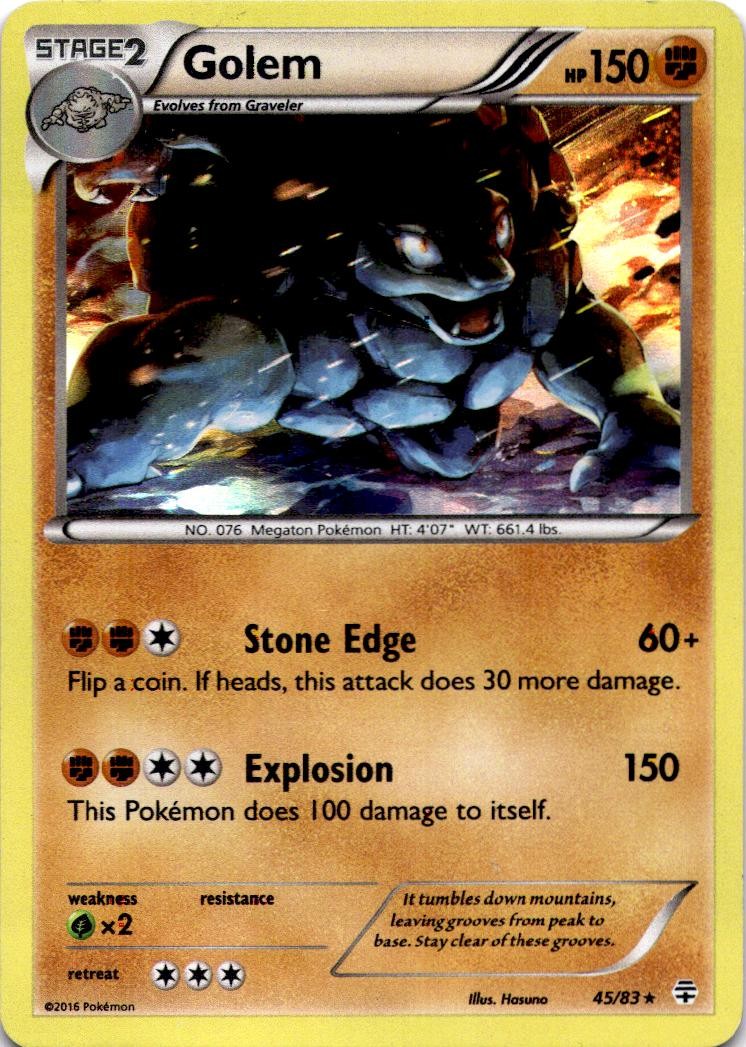 GOLEM 45/83 HOLO R GENERATIONS LP