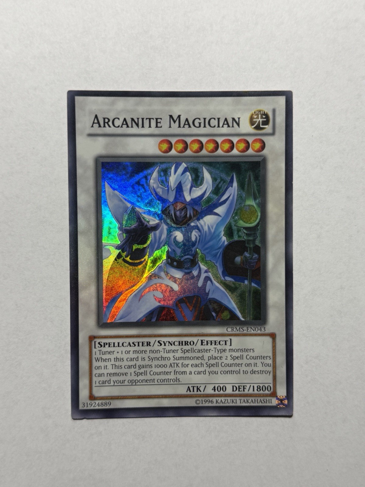 Arcanite Magician CRMS-EN043 Crimson Crisis Unlimited