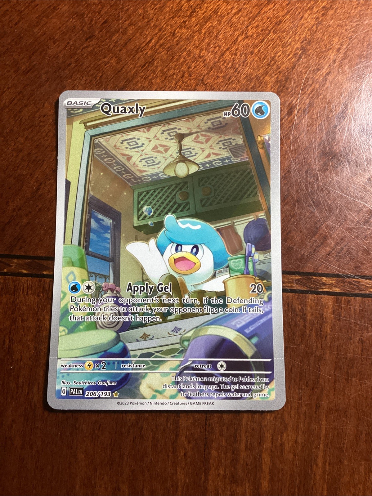 Quaxly 206/193 Sv02: Paldea Evolved Holo